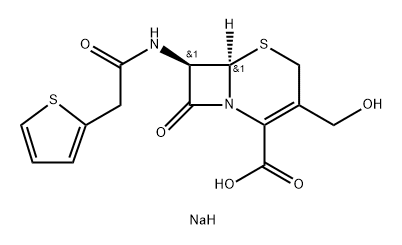 Cefalotin EP Impurity B Structure