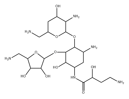 5''-amino-4',5''-dideoxybutirosin A Structure