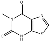 6-methylthiazolo[5,4-d]pyrimidine-5,7(4H,6H)-dione 구조식 이미지