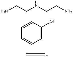 Formaldehyde, oligomeric reaction products with diethylenetriamine and phenol Structure