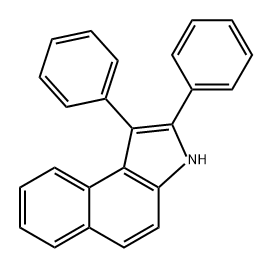 1,2-Diphenyl-3H-benzo[e]indole Structure