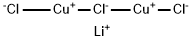 Cuprate(1-), μ-chlorodichlorodi-, lithium (9CI) 구조식 이미지