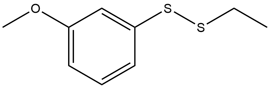 Disulfide, ethyl 3-methoxyphenyl (9CI) 구조식 이미지