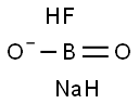 Sodium borate fluoride (Na2(BO2)F) Structure