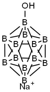 Sodium hydroxydodecaborate Structure