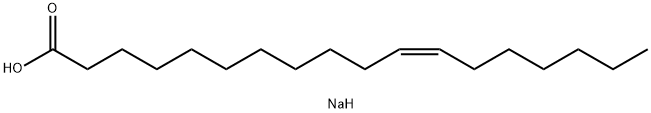 11-Octadecenoic acid, sodium salt, (Z)- (9CI) Structure