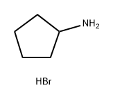 Cyclopentylammonium Bromide 구조식 이미지