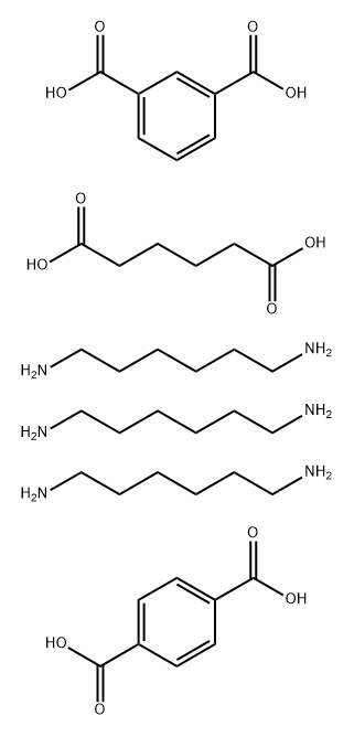 1,4-Benzenedicarboxylic acid, compd. with 1,6-hexanediamine (1:1), polymer with 1,6-hexanediamine 1,3-benzenedicarboxylate (1:1) and 1,6-hexanediamine hexanedioate (1:1) Structure