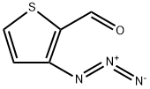 3-azidothiophene-2-carbaldehyde Structure
