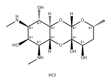 Spectinomycin Dihydrochloride EP Impurity C 구조식 이미지