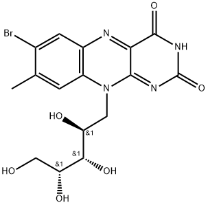 7-bromo-7-demethylriboflavin 구조식 이미지