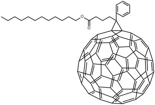 [6,6]-페닐-C61-부티르산도데실에스테르 구조식 이미지