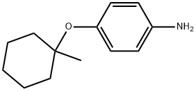 4-[(1-Methylcyclohexyl)oxy]benzenamine Structure