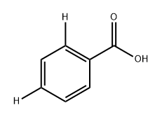 benzoic-2,4-d2 acid Structure