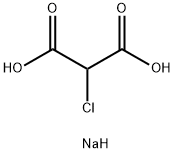 Propanedioic acid, 2-chloro-, sodium salt (1:2) Structure