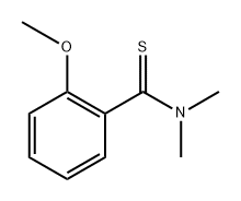 2-methoxy-N,N-dimethylbenzothioamide Structure