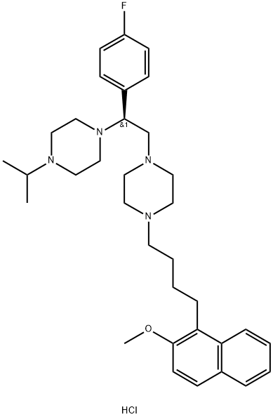 MCL0129 tetrahydrochloride Structure