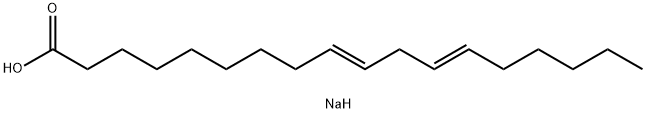 9,12-Octadecadienoic acid, sodium salt, (E,E)- (9CI) Structure