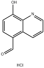 8-Hydroxyquinoline-5-carbaldehyde hydrochloride 구조식 이미지