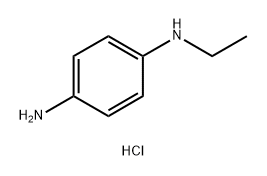 1,4-Benzenediamine, N1-ethyl-, hydrochloride (1:2) Structure