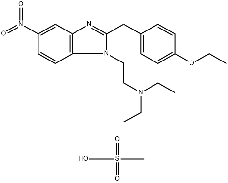 Etonitazene methanesulfonate Structure