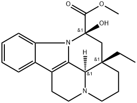 methyl (41R,12R,13aS)-13a-ethyl-12-hydroxy-2,3,41,5,6,12,13,13a-octahydro-1H-indolo[3,2,1-de]pyrido[3,2,1-ij][1,5]naphthyridine-12-carboxylate Structure