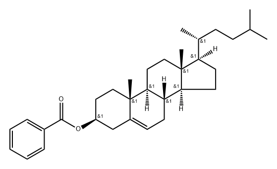 26,27-Dinorergost-5-en-3β-ol benzoate Structure