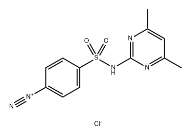 sulfamethazinediazonium Structure