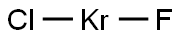 Krypton chloride fluoride (KrClF) (9CI) 구조식 이미지