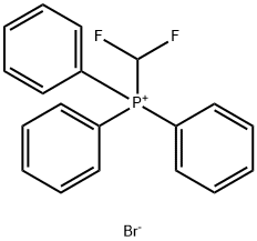 Phosphonium, (difluoromethyl)triphenyl-, bromide (1:1) 구조식 이미지