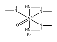 Ванадий (2+), пентакис (метанамин) оксо-, дибромид, (OC-6-22) - структурированное изображение
