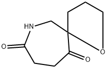 1-oxa-7-azaspiro[4.6]undecane-8,11-dione Structure