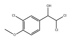 2,2-Dichloro-1-(3-chloro-4-methoxyphenyl)ethanol Structure