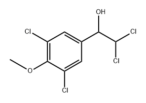 2,2-Dichloro-1-(3,5-dichloro-4-methoxyphenyl)ethanol Structure