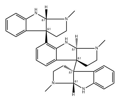 Hodgkinsine B Structure