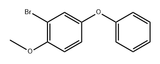 2-Bromo-1-methoxy-4-phenoxybenzene Structure