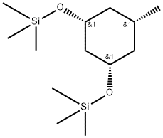 (1α,3α,5α)-5-Methyl-1,3-bis(trimethylsiloxy)cyclohexane Structure