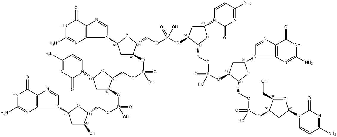 tri(deoxycytidylic acid-deoxyguanylic acid) Structure