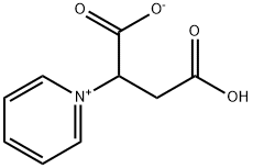 Pyridinium,1-(1,2-dicarboxyethyl)-,innersalt Structure