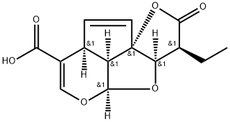 beta-Dihydroplumericinic acid 구조식 이미지