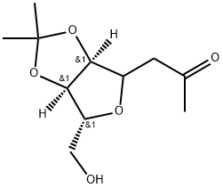 4,7-anhydro-1,3-dideoxy-5,6-O-isopropylidene-D-allo/altro-oct-2-ulose Structure