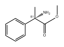 Benzeneacetic acid, α-amino-α-methyl-, methyl ester, (αS)- Structure