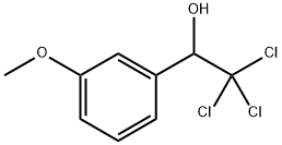 Benzenemethanol, 3-methoxy-α-(trichloromethyl)- Structure