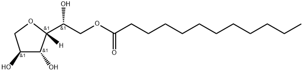 1,4-anhydro-D-glucitol 6-dodecanoate  Structure
