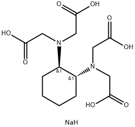 Glycine, N,N'-(1R,2R)-1,2-cyclohexanediylbis[N-(carboxyMethyl)-, tetrasodiuM salt, rel- Structure