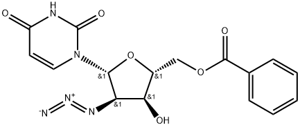 Uridine, 2'-?azido-?2'-?deoxy-?, 5'-?benzoate (9CI) 구조식 이미지