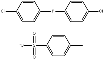 Iodonium, bis(4-chlorophenyl)-, 4-methylbenzenesulfonate (1:1) Structure