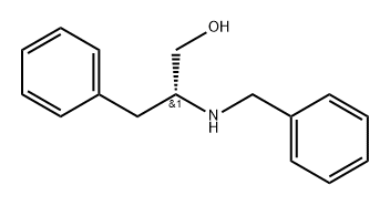 Benzenepropanol, β-[(phenylmethyl)amino]-, (βR)- Structure