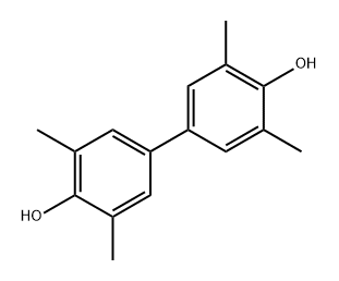 [1,1-Biphenyl]-4,4-diol,3,3,5,5-tetramethyl-,radicalion(1-)(9CI) Structure