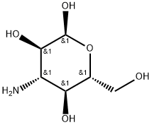 α-D-Glucopyranose, 3-amino-3-deoxy- Structure